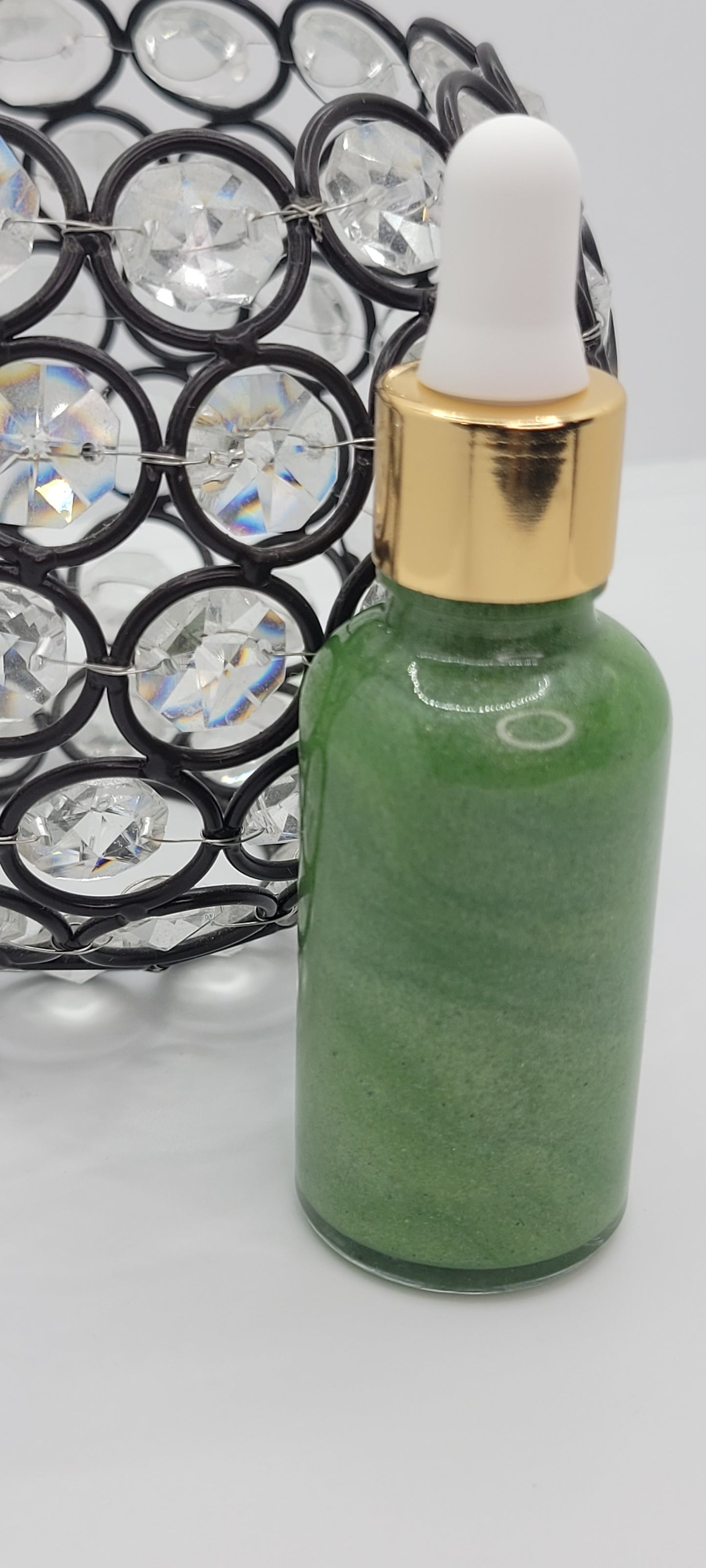 Radiant Glow Serum ~ Green Tea & Spirulina ~ Shimmer Blend