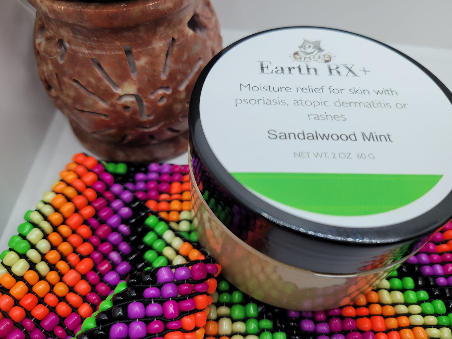 Earth Blends RX+ Sensitive Skin Rescue Cream