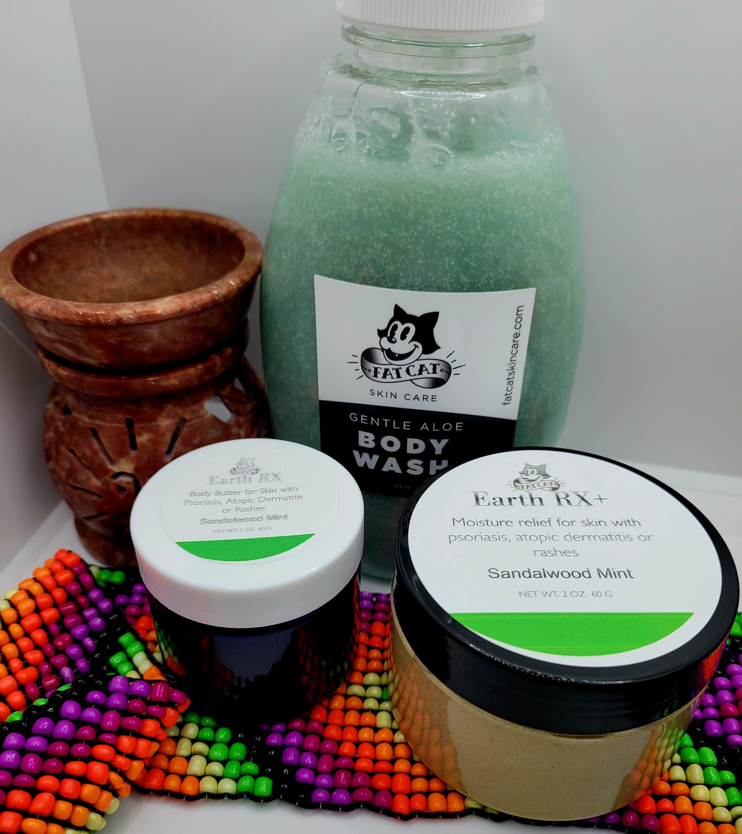 Earth Blends RX+ Sensitive Skin Rescue Cream