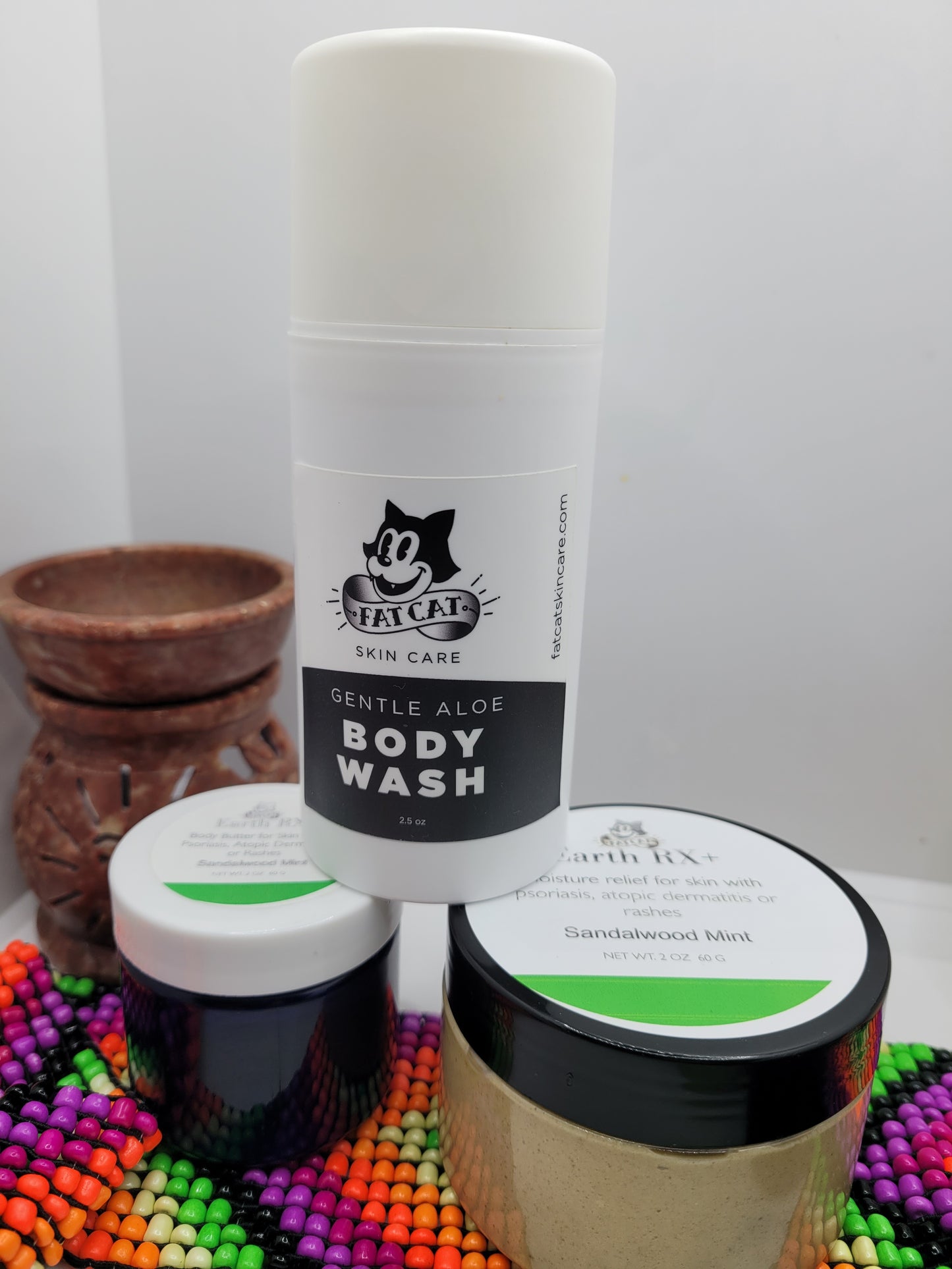 Earth Blends RX+ Sensitive Skin Rescue Cream