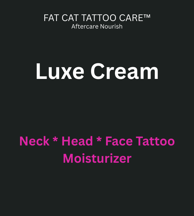 Tattoo Luxe Crème – Premium Care for Face, Neck & Scalp Tattoos