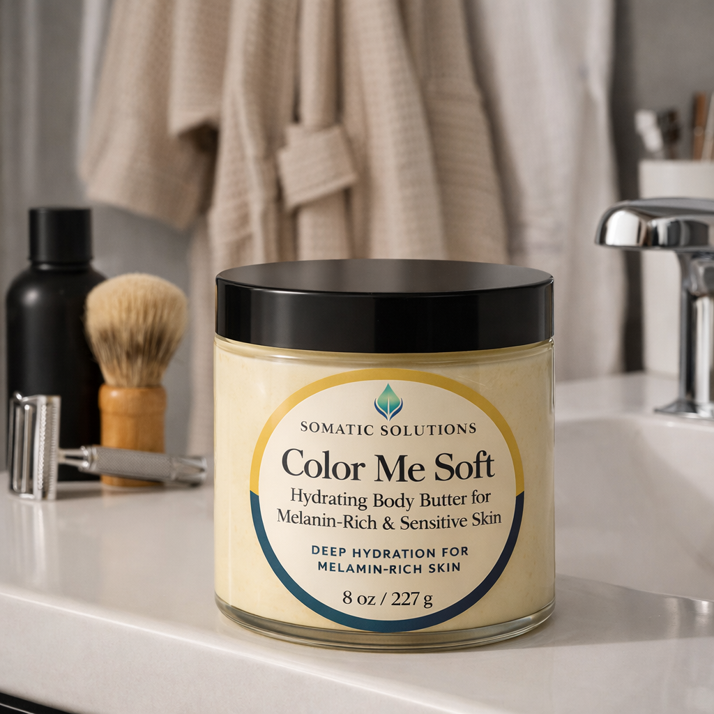 Color Me Soft - Hydrating Body Butter for Melanin - Rich & Sensitive Skin