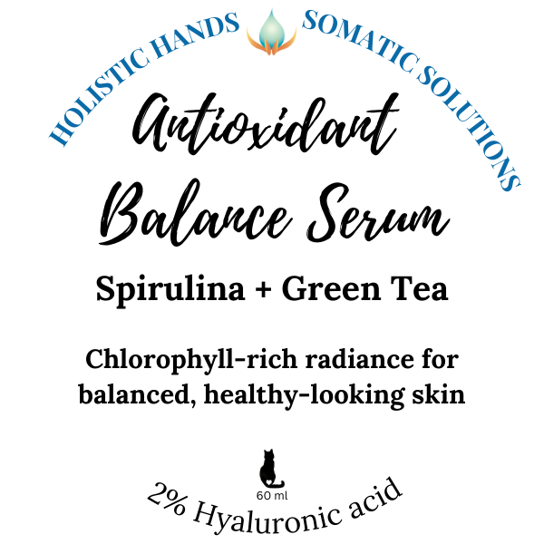 Antioxident Balance Serum - Green Tea + Spirulina