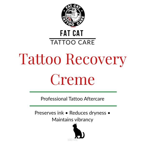 Tattoo Recovery Creme – Premium Care for Face, Neck & Scalp Tattoos