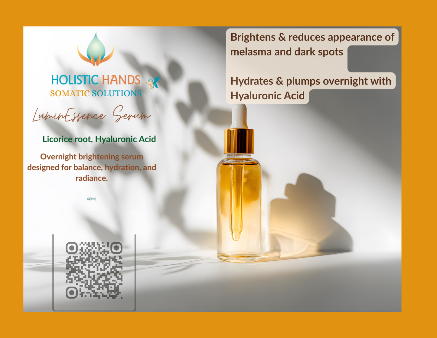 LuminEssence Serum ā Overnight Brightening Treatment š)