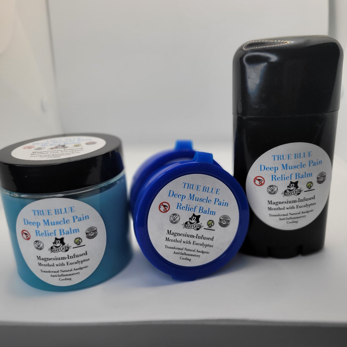 TRUE BLUE Magnesium Pain Balm- Ultra Relief - 40% Magnesium + 10% Menthol