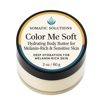 Color Me Soft - Hydrating Body Butter for Melanin - Rich & Sensitive Skin