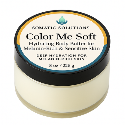 Color Me Soft - Hydrating Body Butter for Melanin - Rich & Sensitive Skin