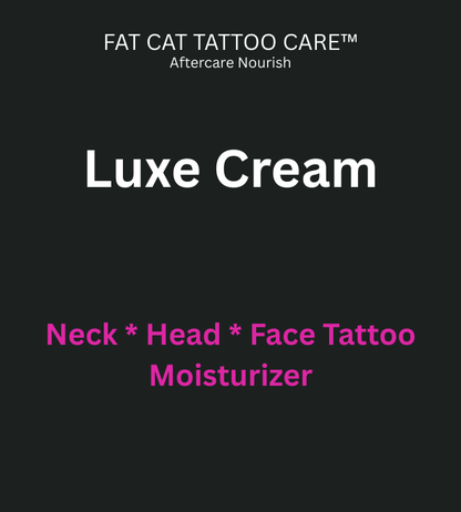 Tattoo Luxe Crème – Premium Care for Face, Neck & Scalp Tattoos