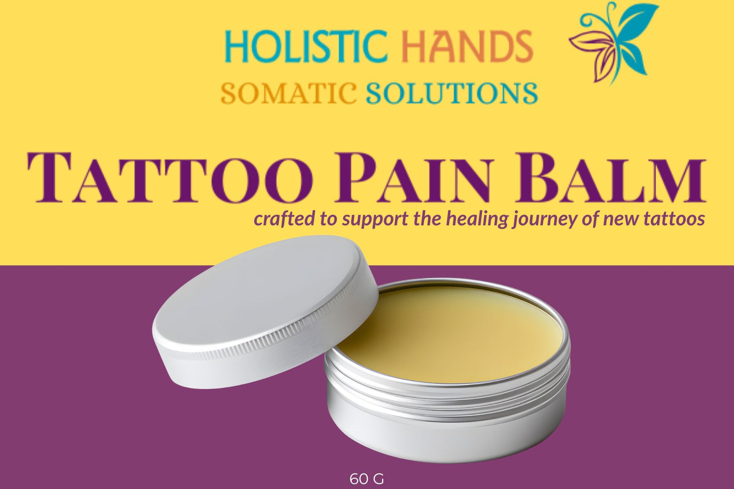 Tattoo Pain Balm – Natural Healing