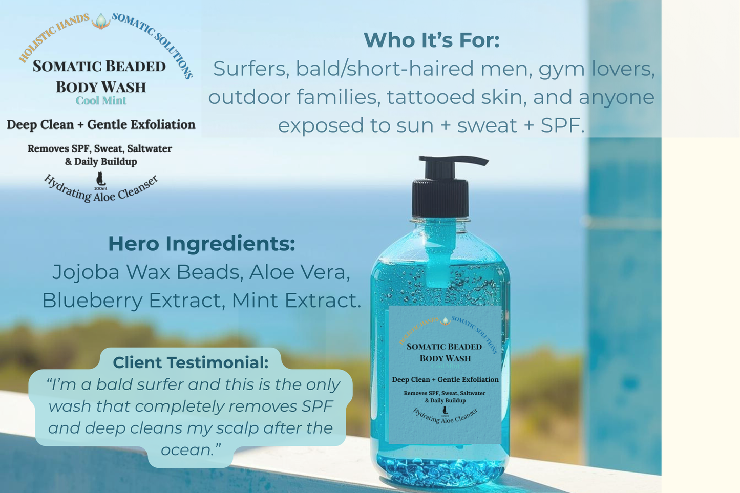 Somatic Beaded Body Wash