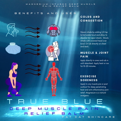 TRUE BLUE Deep Muscle Pain Relief Balm