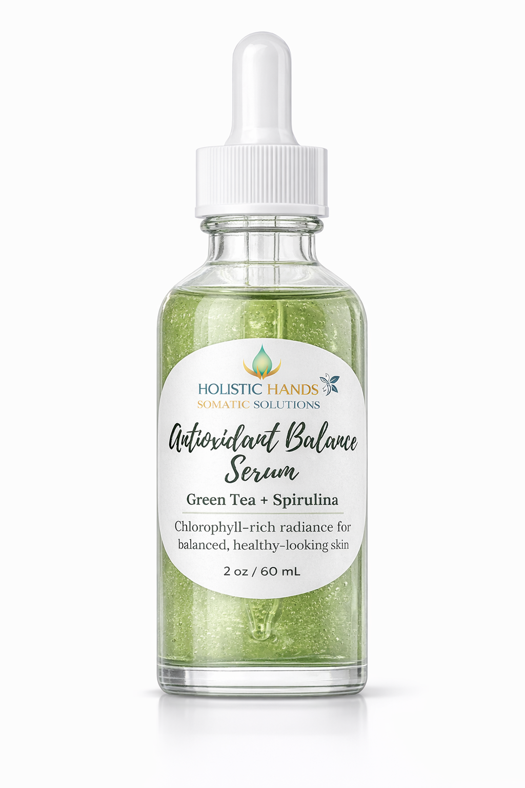 Antioxident Balance Serum - Green Tea + Spirulina