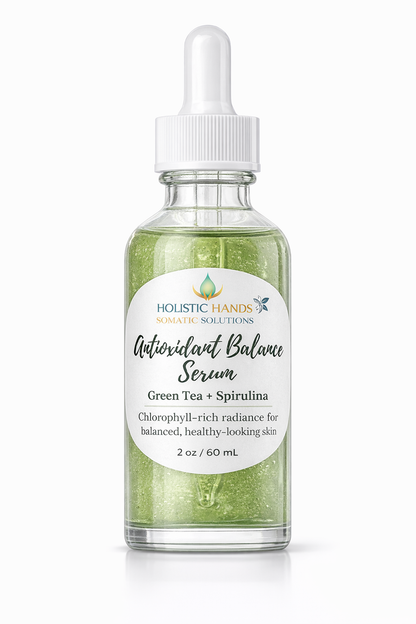 Antioxident Balance Serum - Green Tea + Spirulina