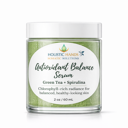 Antioxident Balance Serum - Green Tea + Spirulina