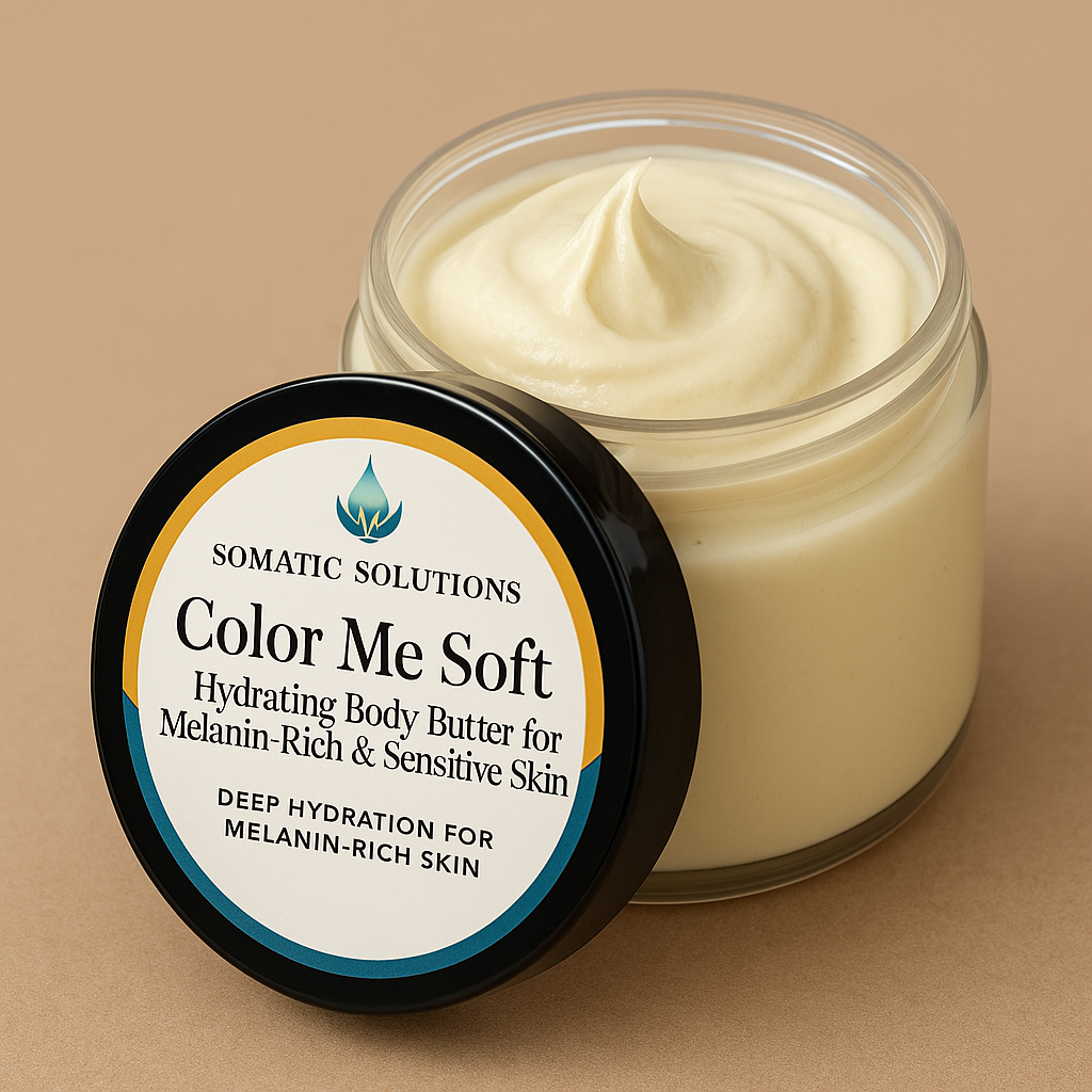 Color Me Soft - Hydrating Body Butter for Melanin - Rich & Sensitive Skin