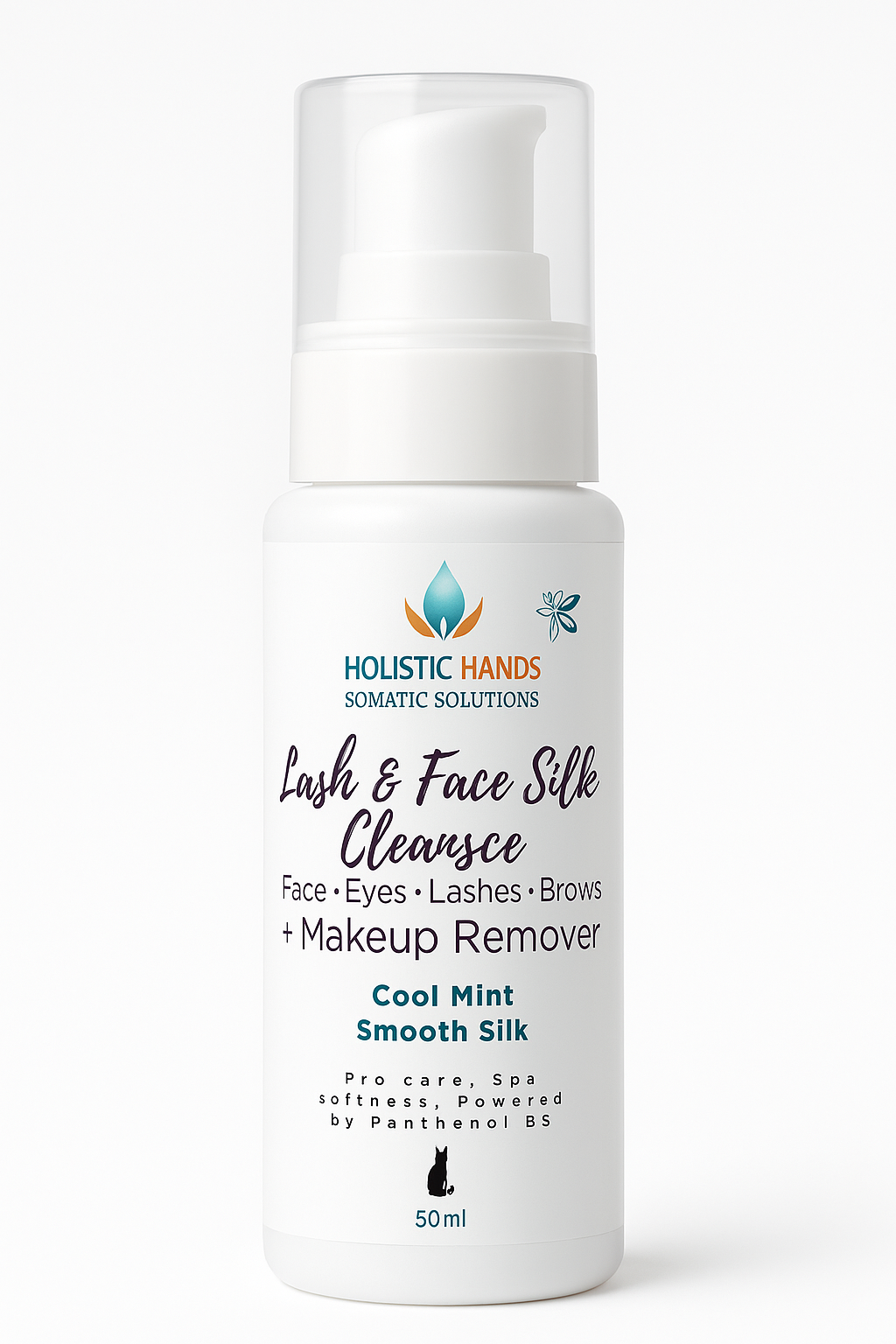 Lash & Face Silk Cleanser + Makeup Remover - Smooth Silk or Gentle Polish 50 ML