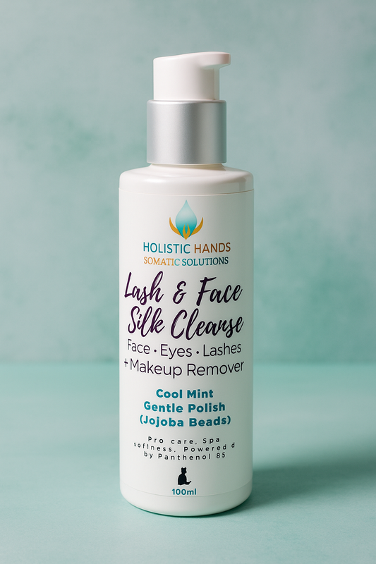 Lash & Face Silk Cleanser + Makeup Remover - Smooth Silk or Gentle Polish 50 ML