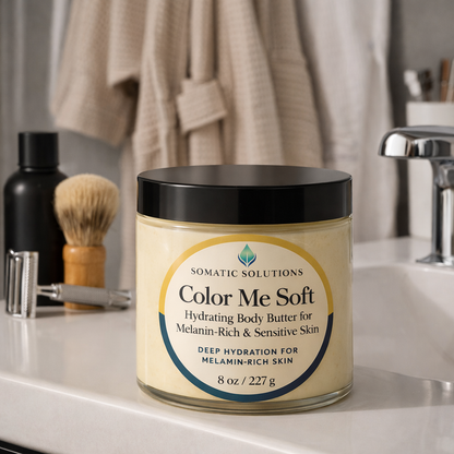 Color Me Soft - Hydrating Body Butter for Melanin - Rich & Sensitive Skin