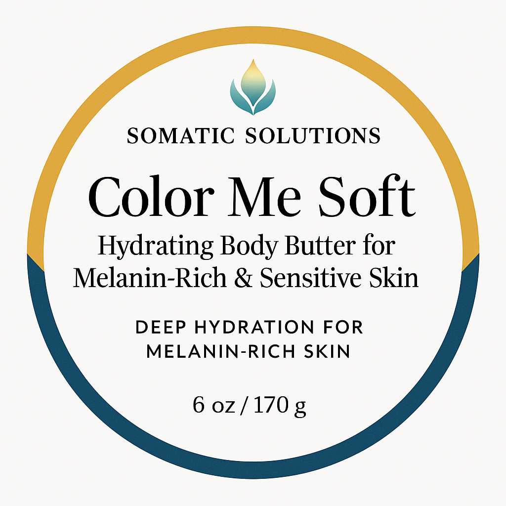Color Me Soft - Hydrating Body Butter for Melanin - Rich & Sensitive Skin