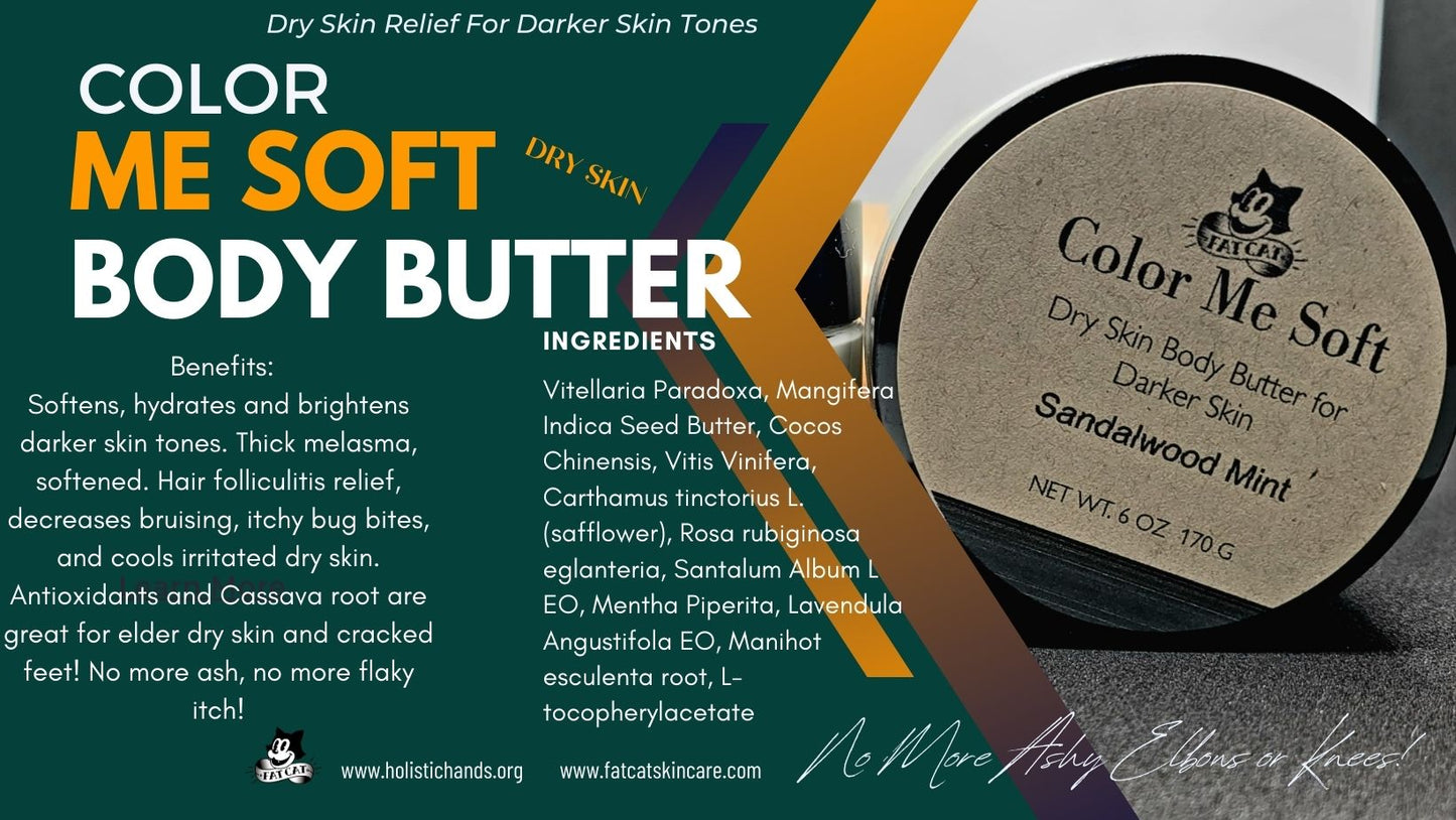 Color Me Soft Dry Skin Body Butter - Full Color