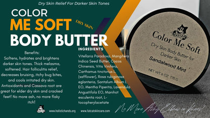 Color Me Soft Dry Skin Body Butter - Full Color