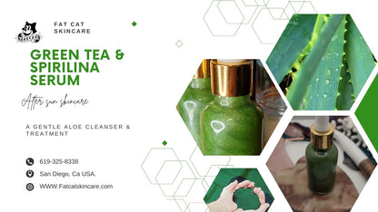 Green Tea & Spirilina Anti-Aging Serum