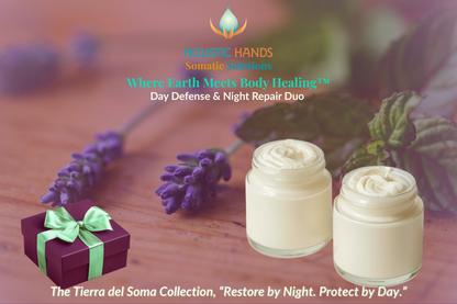 Tierra del Soma Healing Duo Gift Set – Day Defense & Night Repair Creams (For Sensitive & Eczema-Prone Skin)