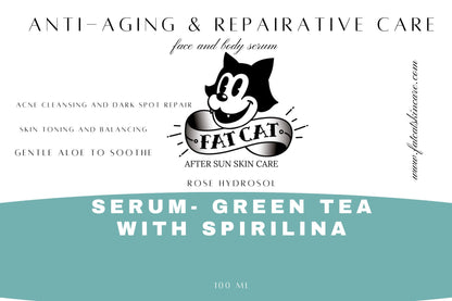 Green Tea & Spirilina Anti-Aging Serum