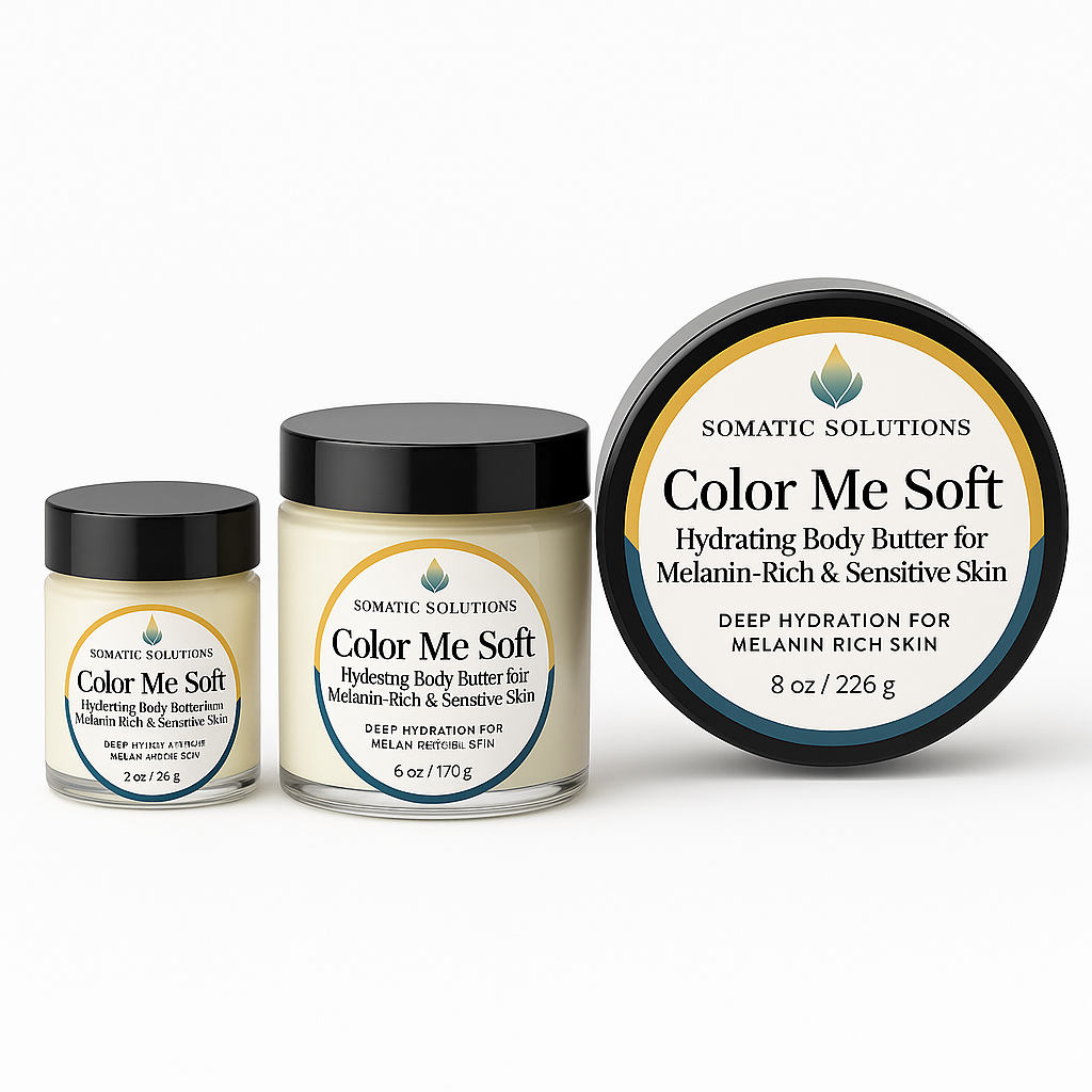 Color Me Soft - Hydrating Body Butter for Melanin - Rich & Sensitive Skin