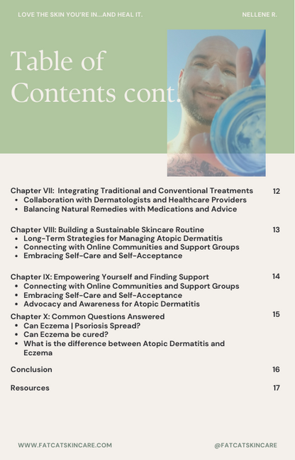 E-Book ~Eczema | Atopic Dermatitis- Holistic Approach and Lifestyle Tips