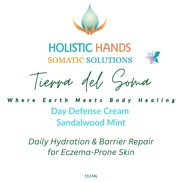 Tierra Del Soma Day Defense Cream - Sandalwood Mint (for eczema & sensitive skin)