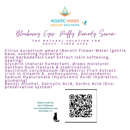 Blueberry Eyes - Puffy Eye Remedy Serum