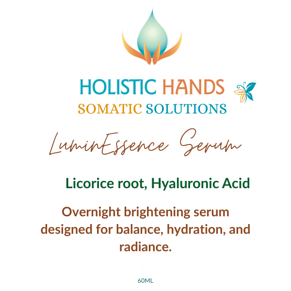 LuminEssence Serum – Overnight Brightening Treatment 🌙)