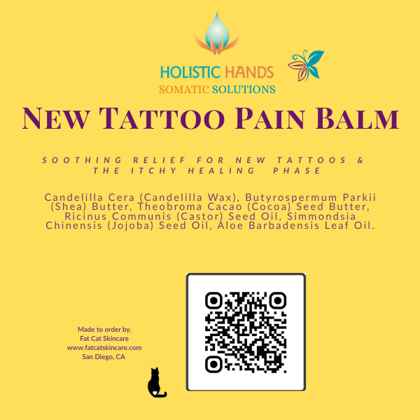 Tattoo Pain Balm – Natural Healing
