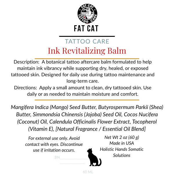 Tattoo Ink Revitalizing Balm