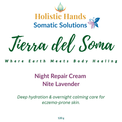 Tierra del Soma Night Repair Cream -  Nite Lavender (For Dry & Eczema-Prone Skin)