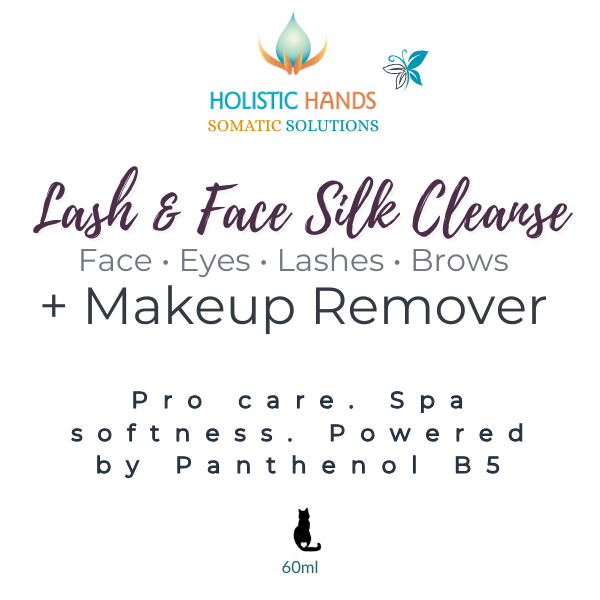 Lash & Face Silk Cleanser + Makeup Remover - Smooth Silk or Gentle Polish 50 ML