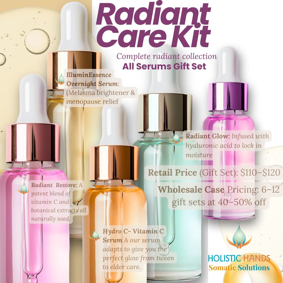 LuminEssence Serum – Overnight Brightening Treatment 🌙)