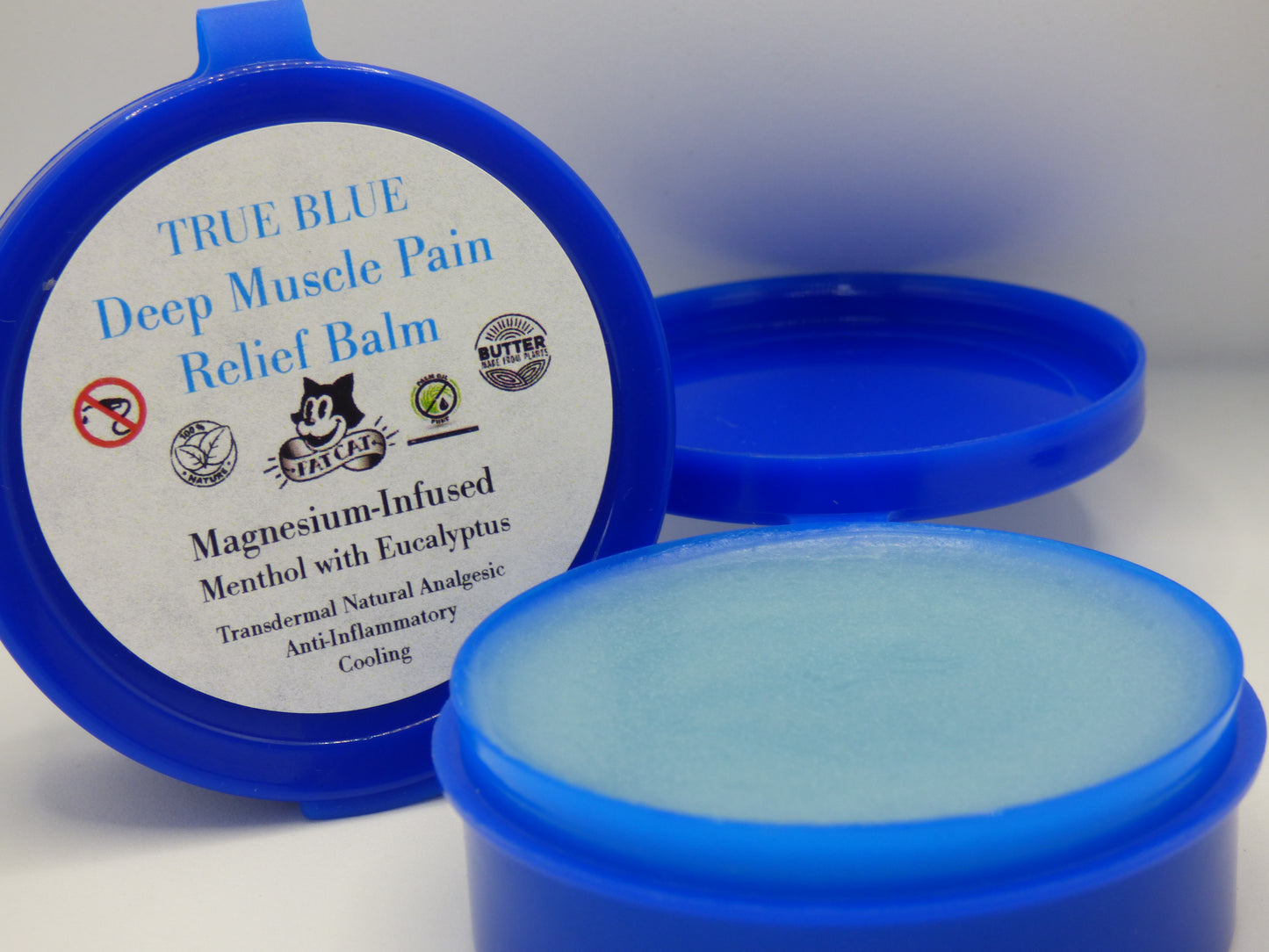 TRUE BLUE Magnesium Pain Balm- Ultra Relief - 40% Magnesium + 10% Menthol