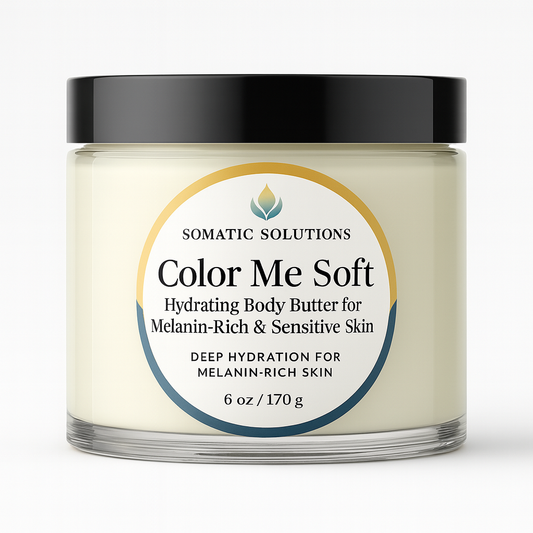 Color Me Soft - Hydrating Body Butter for Melanin - Rich & Sensitive Skin