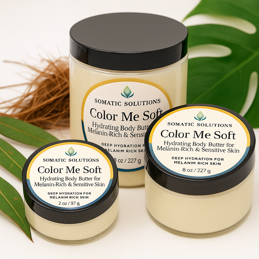 Color Me Soft - Hydrating Body Butter for Melanin - Rich & Sensitive Skin
