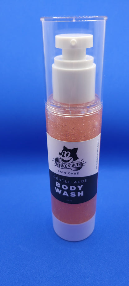 Sofia's Aloe Rose Body Wash - Refillable Clear Pump Bottle