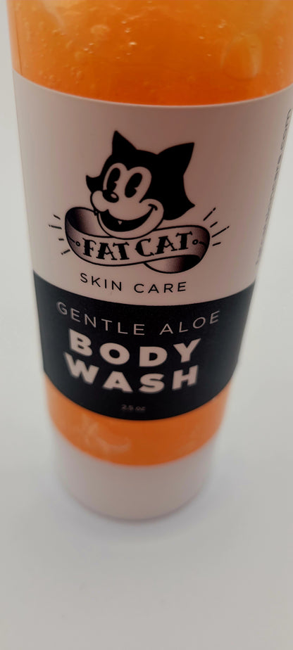 Sofia's Aloe Rose Body Wash - Refillable Clear Pump Bottle
